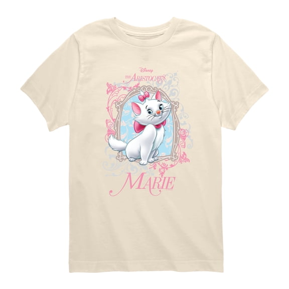 The Aristocats - Marie - Youth Boys Short Sleeve Graphic T-Shirt