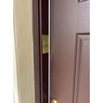 thumbnail image 2 of Christian Door Frame Plaque, Joshua 24:15 Bible Verse, Gold-Tone Metal Scripture Sign, 2 of 4