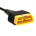 thumbnail image 3 of TPT 100cm Universal Diagnostic Cable 16 Pin Male to Male Extension Cable Yellow for Vehicle, 3 of 3
