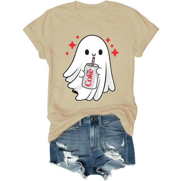 Halloween Diet Coke Ghost Shirt, Coke Ghost T-Shirt Funny Skeleton Tshirt Coke Tee