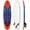 Red, variant on Zaverox  6FT Surfboard with 3 Detachable Fins, Lightweight Foam Surfboard for Beginners and Adults, Soft Top Longboard for Beach Surfing