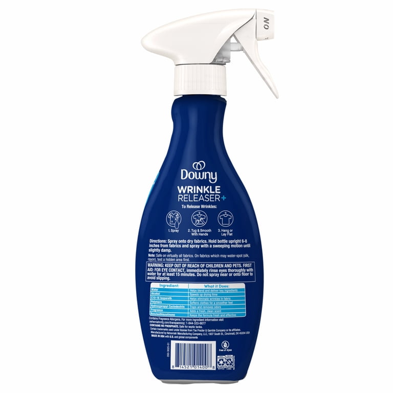 Downy Wrinkle Releaser Plus, Aqua Rain, 16.9 oz photo 8