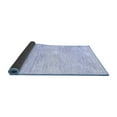 thumbnail image 2 of Ahgly Company Indoor Round Abstract Blue Contemporary Area Rugs, 6' Round, 2 of 4