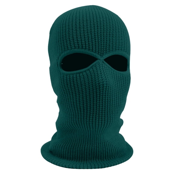 1-Hole Ski Mask Knitted Face Cover Adult Winter Balaclava Full Face Mask For Winter Outdoor Sports