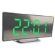 thumbnail image 5 of Reloj despertador digital espejo LED Zulema 2 piezas 17,6x8,3x6 cm, 5 of 8