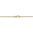 thumbnail image 4 of 10K Yellow Gold Cable chain 20 in 1.8 mm 1.8mm diamond-cut, 4 of 5