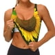 thumbnail image 3 of Fotbe Sunflower3 Sujetador Deportivo Largo sin Aros para Mujer con Almohadillas y Soporte Medio, Transpirable y Absorbente, Camiseta Tipo Chaleco o Tank Top-Small, 3 of 8