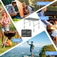 thumbnail image 5 of Mesa Plegable de Camping Costway Plata Regulable en 4 Alturas Estructura en Aluminio Ligera, 5 of 9