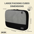 thumbnail image 3 of Set Packing Cubes Dot&Dot, tamaño grande, 5 unidades, para organizador de maletas, 3 of 7