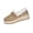 Khaki, variant on Xfvqtps Womens Winter Loafers Fleece Lined Flat Shoes Casual Comfortable Warm Slip on Metal Chain Everyday Wear Brown