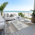 thumbnail image 6 of Addison Rugs Chantille Indoor/Outdoor Transitional Geometric Taupe Washable Rectangle Rug, 5' x 7'6", 6 of 6