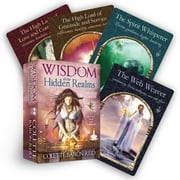 COLETTE BARON-REID Wisdom of the Hidden Realms Oracle Cards : A 44-Card Deck and Guidebook for Spiritual Guidance, Peace, Happiness, and Prosp erity (Cards)