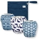 thumbnail image 1 of Pañales de natación reutilizables y bolsa húmeda - Talla única totalmente ajustable - Paquete de 3 unisex Big Splash con bolsa húmeda de Nora's Nursery, 1 of 5