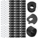 thumbnail image 3 of 200 piezas de clips para cables, clips para gestión de cables, clips para cables eléctricos, clips para cables de pared con tornillos, 3 of 5
