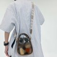 thumbnail image 6 of ibiyuan Halloween Pumpkin Clear Crossbody Purse, Transparent Novelty Ghost Purse Cute Spooky Season Shoulder Bag for Women, 6 of 7