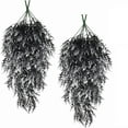 thumbnail image 2 of HCTSHG Artificial Lavender Flowers, Outdoor Hanging Plant, Fake Greenery Vines for Indoor Garden, Porch, Window Patio Hanging Planter Decor, 2 of 9