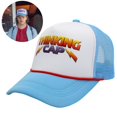 thumbnail image 2 of Thinking Cap Print Snapback Caps Ombre Lighting Adult Mesh Trucker Hat Stranger Things Season 4 Costume Holloween Hat Cap YP00356-60cm for adult Gao Jinjia LED, 2 of 2