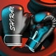 thumbnail image 3 of 2x Guantes de Boxeo para Entrenamiento Sparring boxeo en tailandia Thai de Boxeo 10oz_Black Cola guantes de boxeo, 3 of 8