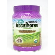 Bluebonnet Nutrition Organic Plant Protein, 18g Protein 3.5g Fiber, Kosher, 1 LB Chocolate