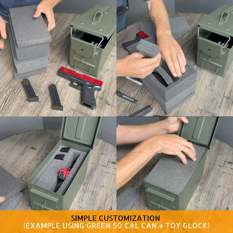 Steel Ammo Cans Box with Welded Locking kit