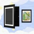 thumbnail image 6 of Frame Display Storage Photo Frame Interchangeable Shatter Resistant Horizontal Vertical for Postcards Awards, 6 of 8