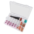 thumbnail image 2 of Kit De Accesorios Para Soplete De Soldadura TIG, 55x, Pinzas, Vasos De Vidrio Para WP17/18/26, 2 of 8