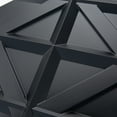 thumbnail image 5 of Art3d 19.7 in x 19.7 in ‎Black 3D Pvc Wall Panels, Decorative Wall Tile (32 sq. ft./Box), 5 of 6