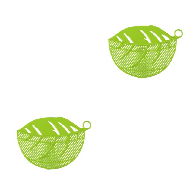 Wosthever Tamiz de de arroz con forma de hoja limpia y duradera, utensilio de limpieza, pinzas de cocina, herramientas bien diseñadas, limpieza Type1 NO1