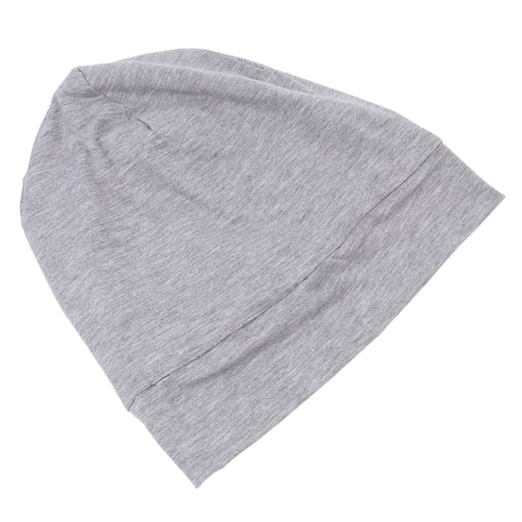BESTYASH 1Pack Cotton Hair Wrap for Sleeping in Grey for Women Daily Cleaning Use