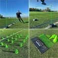 thumbnail image 2 of QUICKPLAY PRO Speed + Agility Set, Multi-Sport Training Agility Poles | Cones | Speed Hurdles | Soccer Tennis | Crowd Barrier, 2 of 8