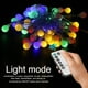 thumbnail image 3 of Luces decorativas con control remoto, 50 luces LED decorativas, bombillas LED, luces decorativas, luces decorativas con ocho funciones, rendimiento impulsado, 3 of 12