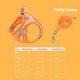 thumbnail image 5 of CSCHome Small Dog Soft Harness,Small Medium-Sized Dog Harness Leash Set,Orange Adjustable M, 5 of 5