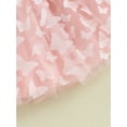 thumbnail image 6 of Mevireiy Baby Girls Bow Knot Halter Crop Tops Butterfly Elastic Waist Mesh Tulle Skirt, Pink, 18-24 Months, 6 of 7