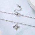 thumbnail image 4 of Celtic Witch Knot Necklace Women Protection Amulet Ireland Four Corners Pagan Wicca Good Luck Choker Pendant Jewelry, Stainless Steel, No Gemstone, 4 of 7