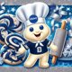thumbnail image 1 of 5D DIY Taladro Pan Chef Kit Del 30x30cm, 1 of 10