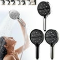 thumbnail image 5 of VogueV High-Pressure 7-Spray Handheld Shower Head, 10X5.5 Inch Anti-Clog Silicone Nozzles, Adjustable Rain & Massage Modes, Tool-Free Install, Bathroom Spa, 1 Shower Head, 5 of 9
