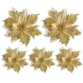 thumbnail image 3 of Pascua Artificial Con Purpurina 5 51 Pulgadas 25 Uds. para Navidad (dorado), 3 of 4