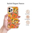 thumbnail image 2 of Retro 70s Flowers Case for iPhone 14 Pro,Aesthetic Art Design TPU Bumper Cover Case, 2 of 6