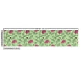 thumbnail image 2 of Spring Fabric by the Yard Upholstery, Romantic Gentle Peony Flowers Composition and Dotted Sketchy Leaves, Decorative Fabric for DIY and Home Accents, Green Pink Charcoal Grey by Ambesonne, 2 of 4