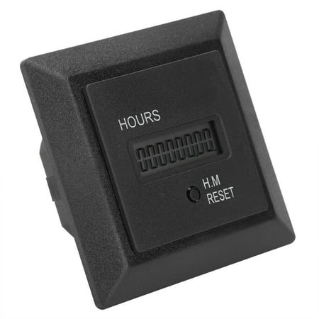 

Digital Display Hour Meter High Accuracy Timer 50/60Hz Hm‑1R 100‑240V B2836