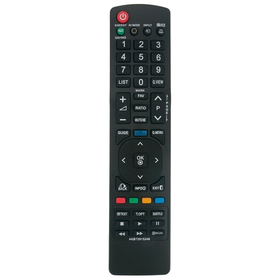 AKB72915246 Replace Remote for LG TV 22LV2500 42LV3400 26LK330 50PV550B 42PT350B