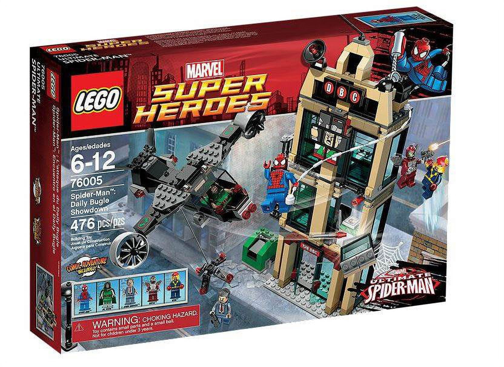 LEGO Marvel Super Heroes Spider-Man: Daily Bugle Showdown Set 76005 - US