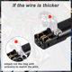 thumbnail image 3 of 30 conectores de cable de bajo voltaje, conectores de cable LED enchufables, conectores de 3 y 2 pines, conectores de tira LED, 3 of 6