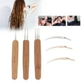 thumbnail image 1 of Gancho De Ganchillo Para Tejer El Cabello, aleación Firme, Profesional, Ergonómico, Aguja De Ganchillo Para Rastas, Resistente Al Desgaste, Portátil Para Hombres Y Mujeres Para, 1 of 7