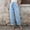 Light Blue, variant on Casual Summer Everyday Harem Lantern Pants, Women Elastic Drawstring Waist Side Pocket Soft Breathable Loose Office Daily Summer Casual Trousers, Pink S