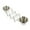 Silver, variant on Taco Holder Set with Salad Cups & Sauce Cups - Stainless Steel