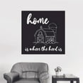 thumbnail image 3 of Home Is Where The Herd Is Barn Tractor Farm Life Living Quotes Wall Sticker For Home Barn Room Bedroom House Art Decal House Fun Home Decors Stickers Wall Art Vinyl Decoration Size (10x10 inch), 3 of 3