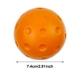 thumbnail image 4 of Silent Foam Pickleball Balls, 2.9" Soft Hollow Training Balls for Indoor Courts, Quiet Low Bounce Practice Balls for Adults and Beginners(Watermelon Red), 4 of 8