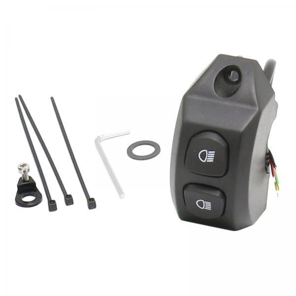 2x Reemplazo de La Manija de La Motocicleta Del Interruptor de lámpara Antiniebla Inteligente para / / R1250GS/ F850GS/ F750GS ADV Sharpla Manejar el interruptor de luz antiniebla