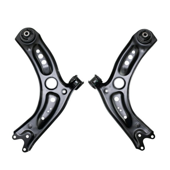 TRQ Front Lower Control Arm Assembly Set LH & RH Sides for Audi A3 VW Golf GTI PSA30316